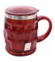 Caneca Térmica Com Tampa 500ml e cordão - Sport clube 